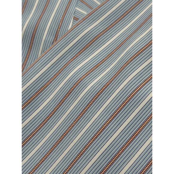 Daniel Cremieux Men's Dress Shirt 100's Dobby Blue Stripe Size 17 | 35 (010) - Picture 5 of 10